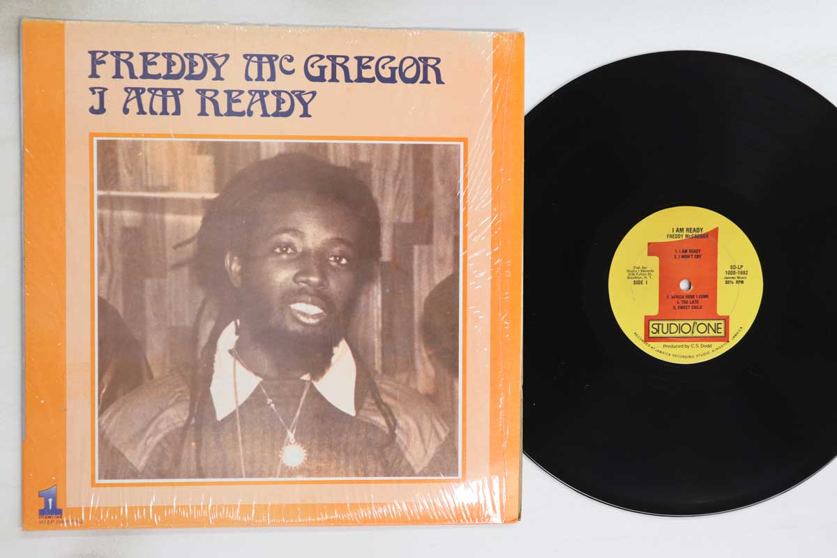 

LP Record FREDDY MCGREGOR - I Am Ready SOLP1000 STUDIO ONE 1982 US Reggae, Ska & Dub Used