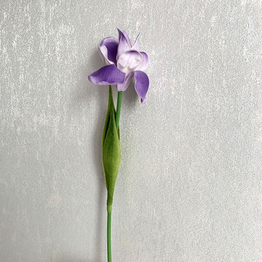 Artificial Flower Artificial Flower Blue Deep Purple Iris Flowers
