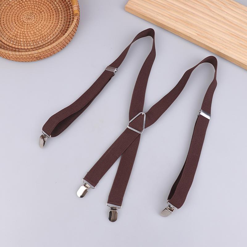 Elastic Adjustable Suspenders For Adults And Kids - Men Women Braces Suspender Set For Children Boys Girls Wedding Accessories