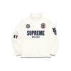 Milano Half Zip Pullover 'White Navy' Men's SUP-FW22-566