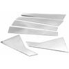 Chrome 6pcs/set Car Pillar Posts Door Window Trim Cover for Chevrolet Malibu 2016 2017 2018 2019 2020 2021 BC Column Sticker