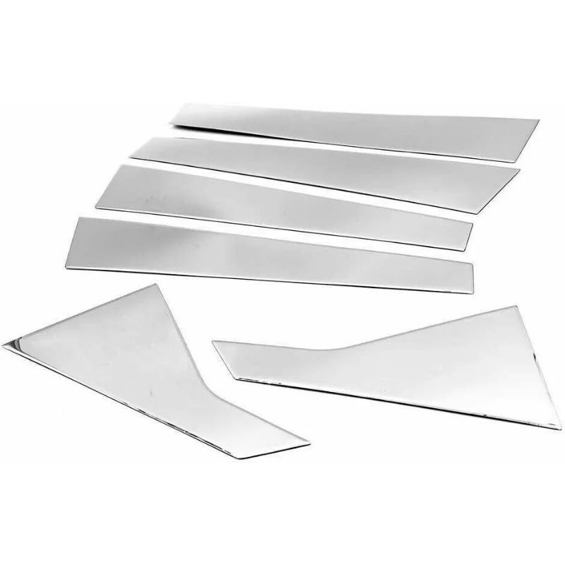 Chrome 6pcs/set Car Pillar Posts Door Window Trim Cover for Chevrolet Malibu 2016 2017 2018 2019 2020 2021 BC Column Sticker