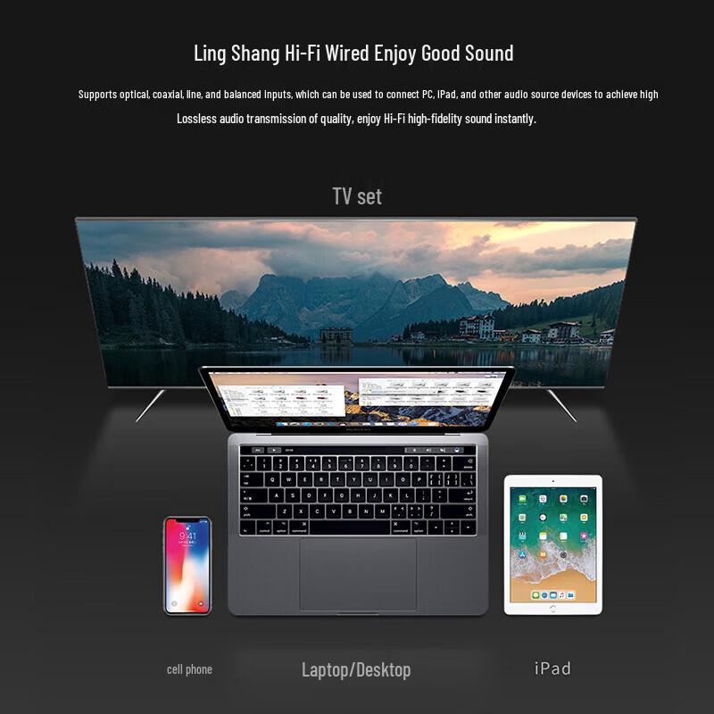 HiVi D200 2.0 Channel Active Bluetooth Speaker CN Plug (adapter Included)