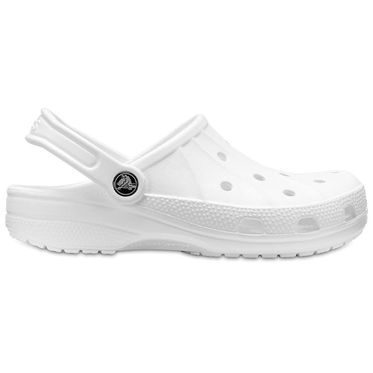 Crocs Ralen Clog EVA Hole Round Toe Beach Sandals Unisex Sandals White 15907-100