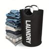 90L Large Capacity Laundry Basket Foldable Dirty Clothes Storage Bag for Bathroom Balcony Multi-Purpose Toys Storage Basket