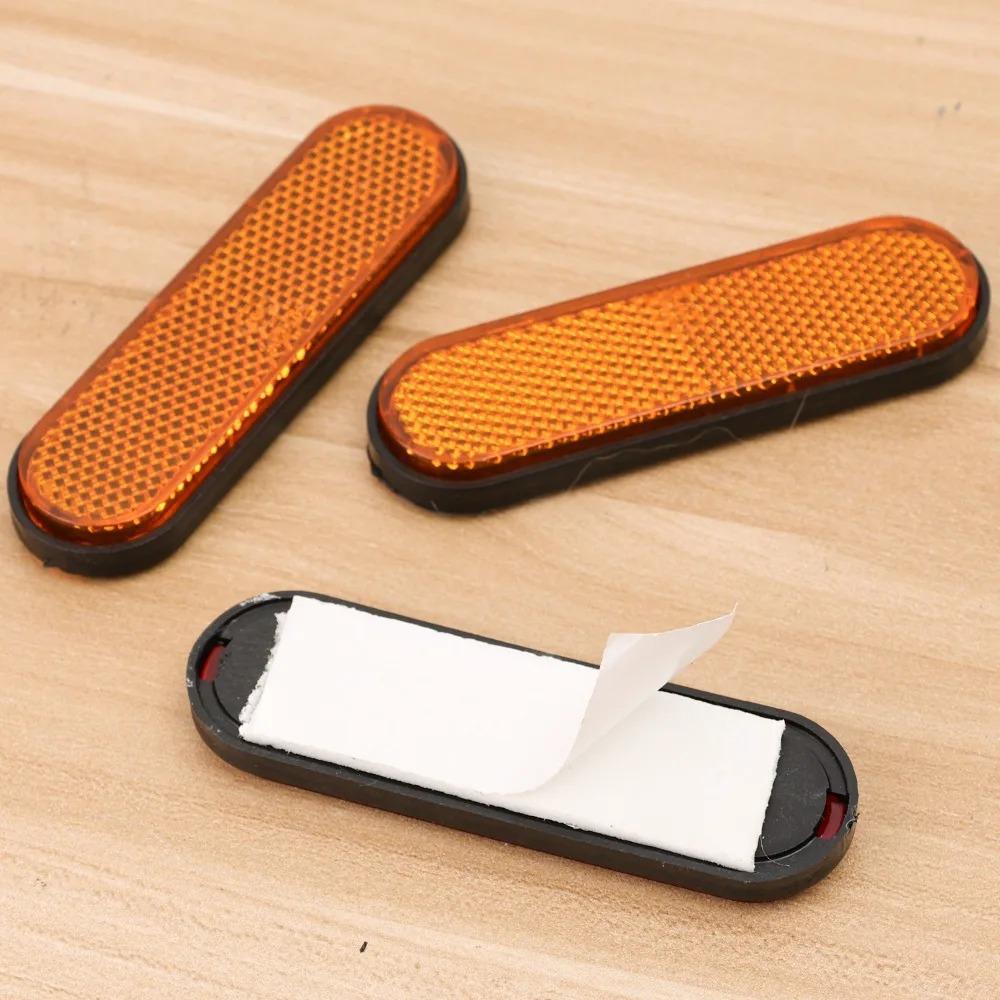 Universal Reflective Plate for Motorcycle, Car, Truck, Trailer, Rear Safety Warning Sticker, High Visibility Auto Accessories