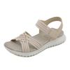 2025 Summer New Sandals Women's Light Sports Wind Comfortable Rubber Band Large Size Sandals SKT