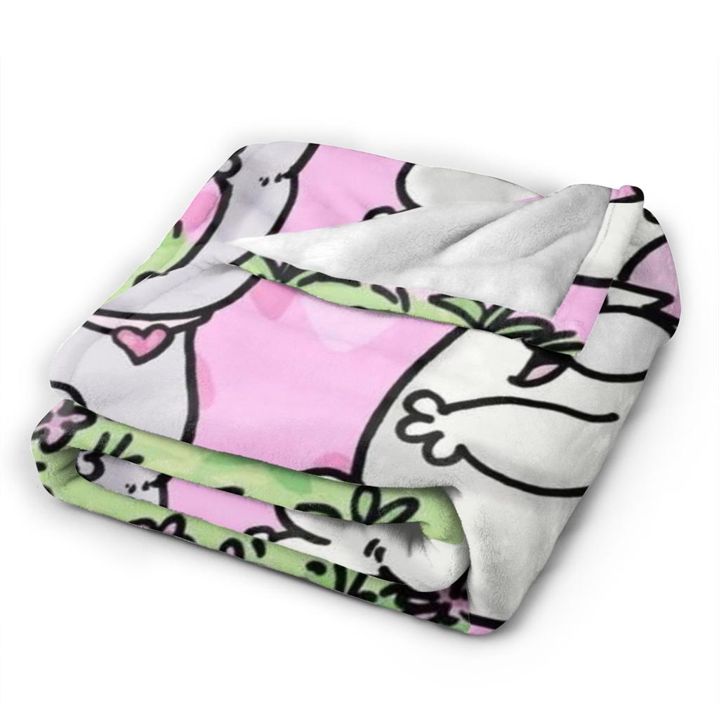 Simons Cartoon Cat Print Blanket For Men Women Warm Cozy Fluffy  Throw Blankets for Living Room 50x60 Inches Multiple Sizes