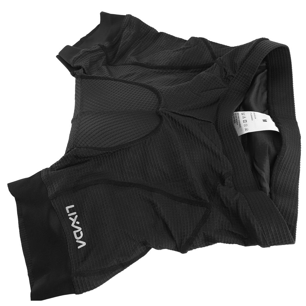 Lixada Men Bike Padded Shorts with AntiSlip Leg Grips Cycle 3D Padded Underwear Bicycle Padding