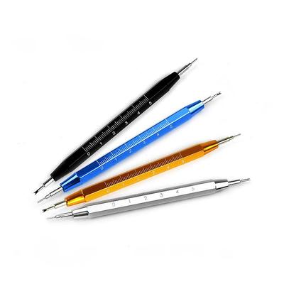 Full Metal Watch Repair Lug Screwdriver with Scale for Disassembly and Assembly