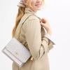 Coach Klare 22 Logo Color Block Design Signature Coated Canvas Crossbody Shoulder Bag Small Women Bags White Beige CAL29-IMXU5