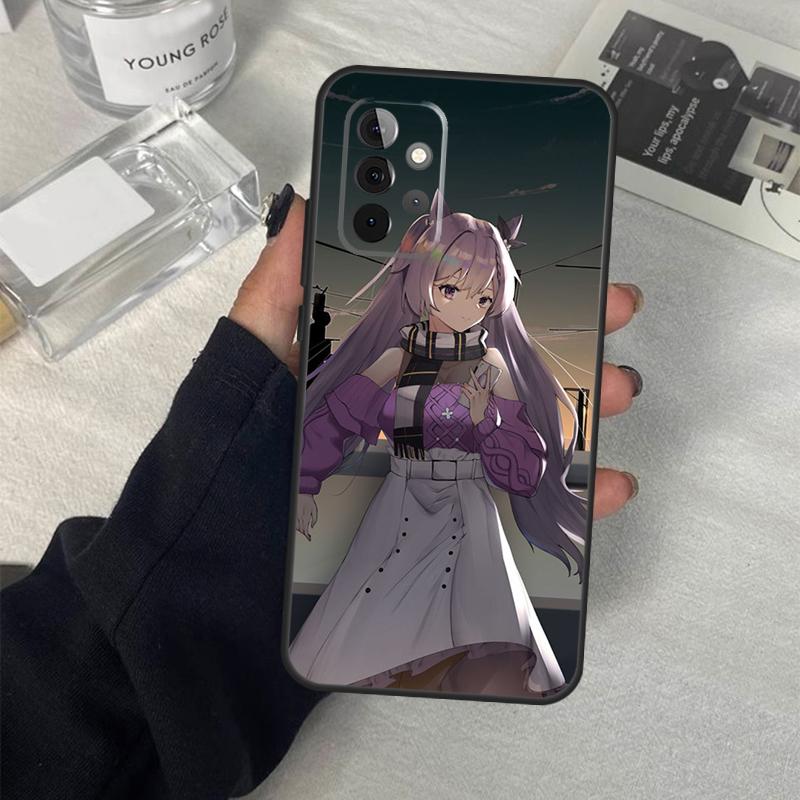 Keqing Genshin Impact Anime Case For Samsung Galaxy A14 A24 A34 A54 A51 A71 A13 A23 A33 A53 A73 A12 A22 A32 A52 Coque