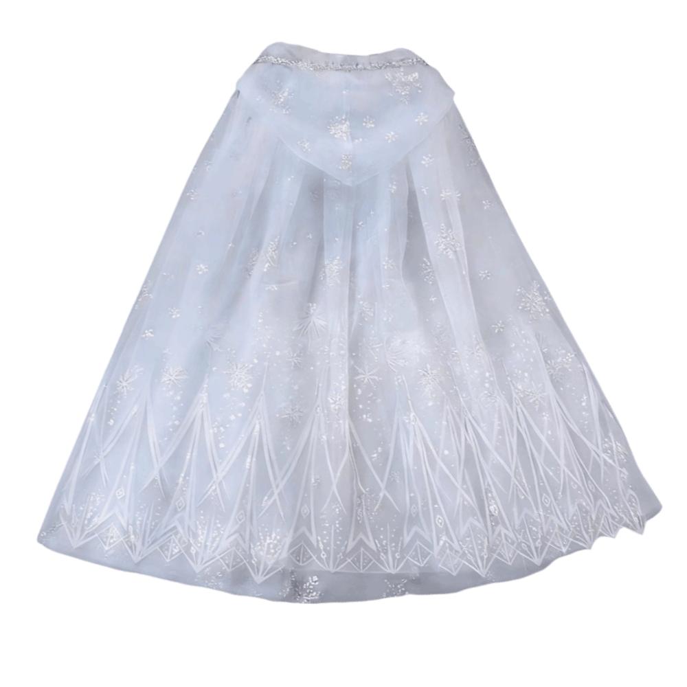 Sequined Children Cloak Shiny Shawl Girls Hooded Cloak Fairy Cosplay Costume Cape Halloween Party