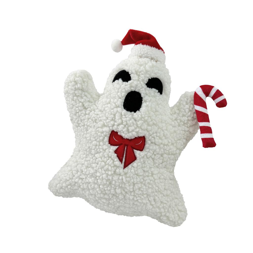 Spooky Ghost Plush Toy Pumpkin Pillow Cushion for Children's Halloween Decoration and Birthday Christmas Gift