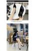 2024 Women's Black Pointed Toe Stiletto High Heels