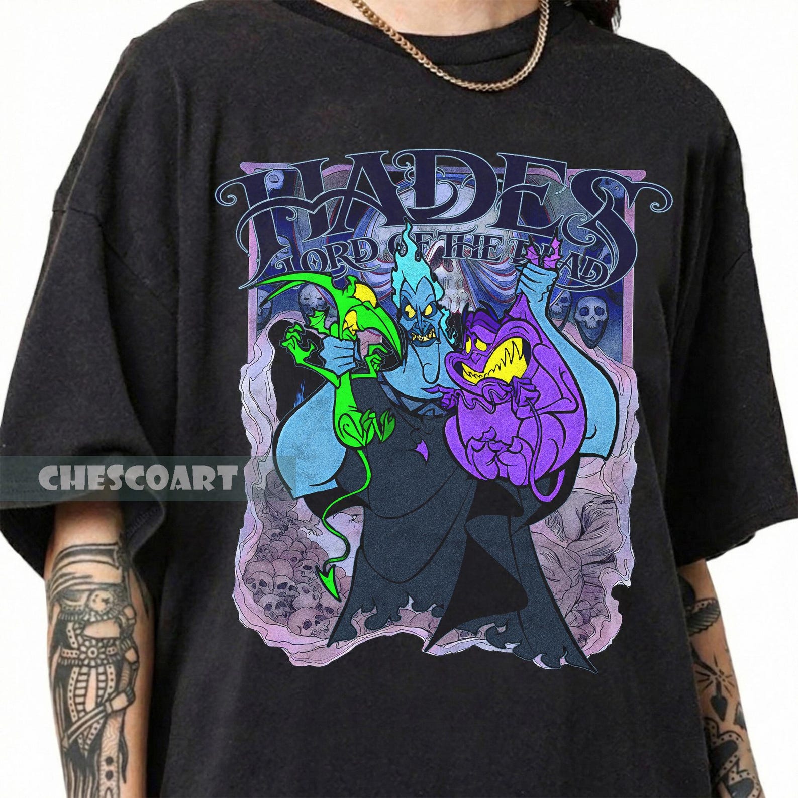 Disney Hercules Villains Hades Shirt, Hades Lord Of The Dead T-shirt, Comfort Colors Tee, Birthday Gift Shirts, Disneyland Family Trip XL