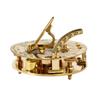 7.62 Cm Solid Brass Nautical Sundial Compass Maritime Decor Pirate Gifting