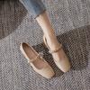 Xin Hongxin Shoe Factory Hepburn Women's Shoes High Heels Thick Heel Single Shoes Women's Square Head Baotou Retro Mary Jane Women's Shoes
