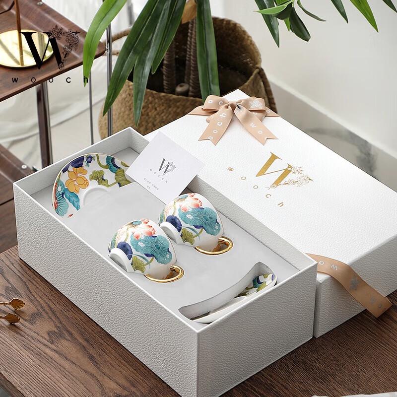 

WOOCH Chinese Chic Lotus Pond Cup & Saucer Gift Set