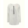 Autumn and Winter New Solid Color V-neck Zipper Long Sleeve Casual Comfortable Fashion Large Size Women's Top