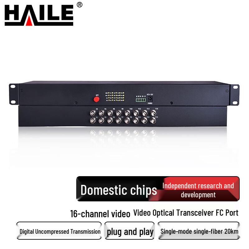 HAILE Video Fiber Optic Transceiver