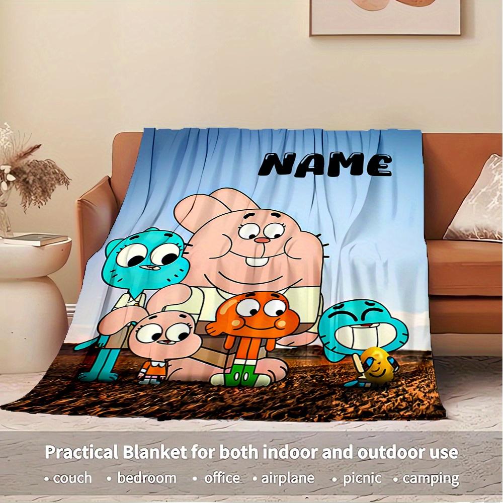 K-POP Anime Girls Group  Four Seasons Soft Warm Blanket  All-Season Thick Knit Polyester Bedspread for Bed, Camping, Travel  Perfect Gift