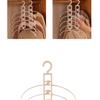 Detachable Space-Saving Clothes Hanger for Home and Dorm Wardrobes