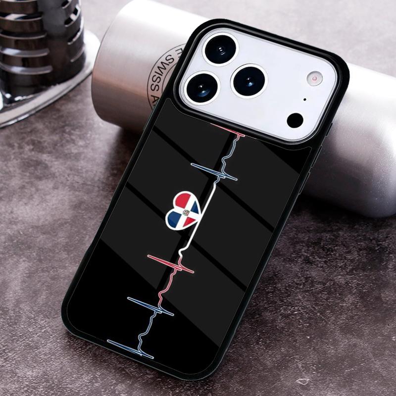 Custodia per Telefono Bandiera Repubblica Dominicana Per iPhone 17 16 15 14 13 12 11 Pro Max Plus 17Air Cover Morbido in Silicone