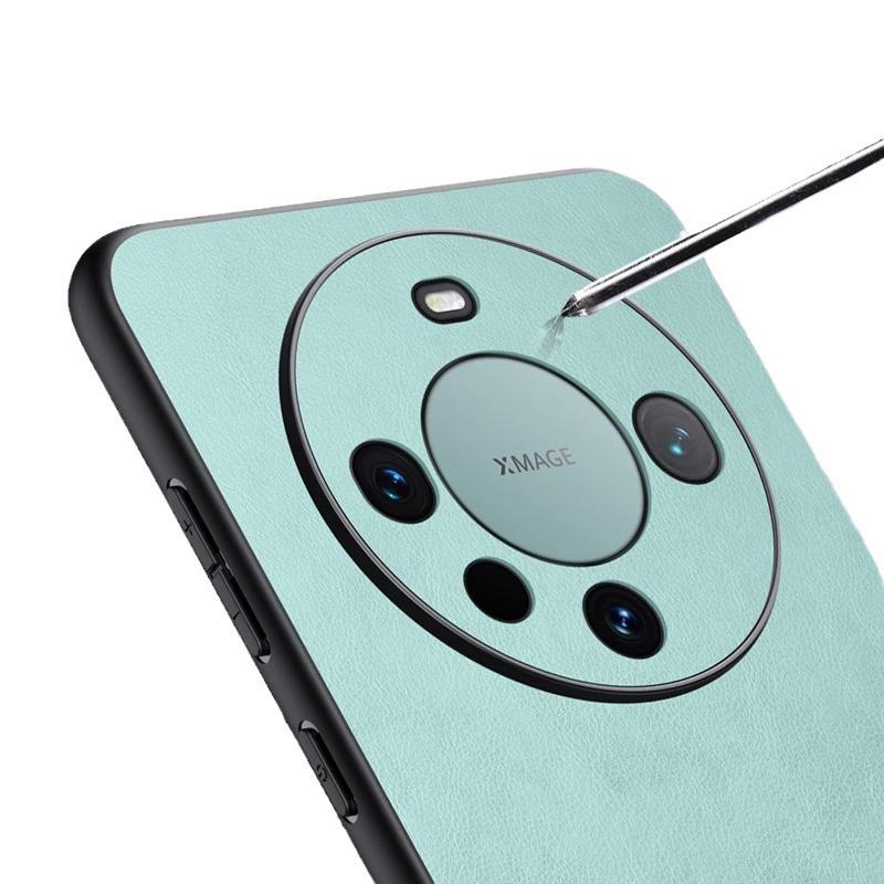 Applicable to Huawei mate60 mobile phone case and pigmented leather mate60Pro all-inclusive business anti-drop protective case wholesale
