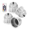 4Pcs DC 12V RGB LED Car Beverage Bottle Cup Holders with Remote Control for Marine RV Truck
