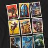 Star Wars: The Mandalorian Unisex Adult Trading Card Back Print T-Shirt