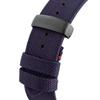 Uhr AIRBOSS Schwarzes PVD-beschichtetes Edelstahlgehäuse Blaues Zifferblatt Blaues Stoffarmband Geschenk 241820 [Victorinox] (316L) [