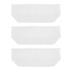 3Pcs Rectangular Plant Protection Cover with Elastic Cord Winter Freeze Proofing Frost Prevention for Planting Box White