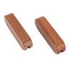 2PCS Wooden Pot Handle Heat Insulation Replacement Handle for Outdoor Camping Grill Pan Cookware