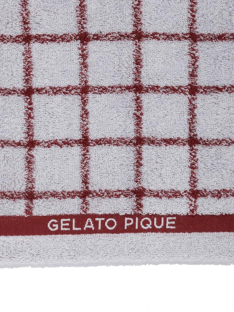 Gelato Pique Bear Face Towel PWGG254553 Red F Women's