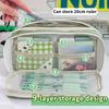 Transparent Pencil Case for Girls New Large Capacity Pencil Case for Junior High School and Elementary School Students High Appe