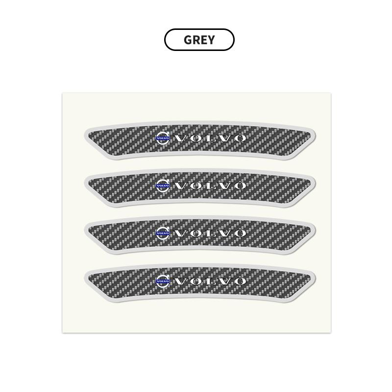 4 szt. Naklejka z emblematem na felgę samochodową Dekoracja Dla Volvo Rdesign Polestar AWD V50 S60 XC60 S40 XC40 XC90 V60 S80 S90 V90 V70 T6