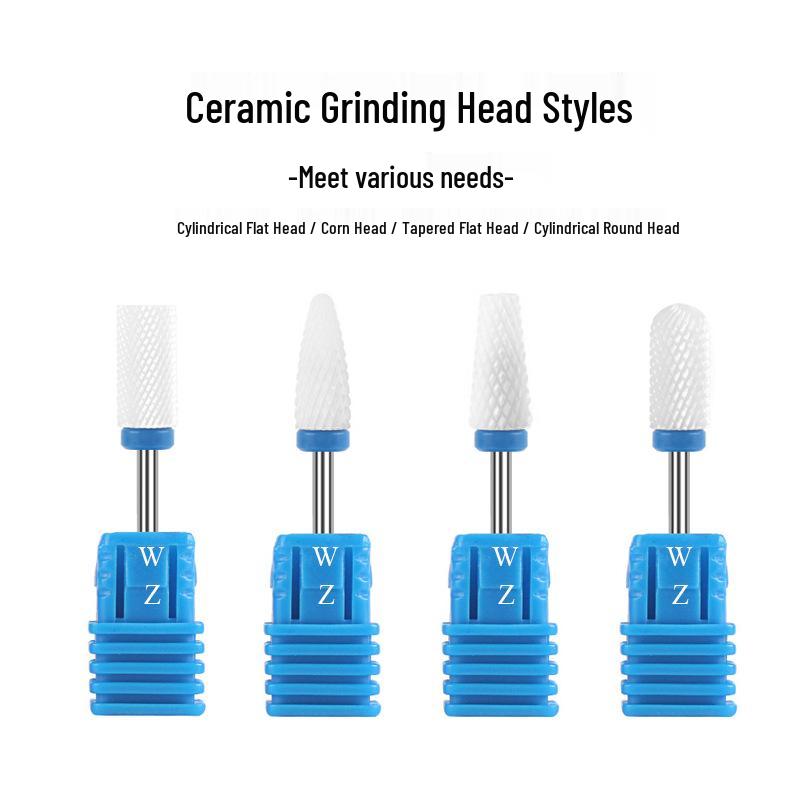 Ceramic Corn Head Nail Grinder for Polish & Cuticle Removal