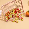 10Pcs/Lot Cute Cartoon Mini Erasers Fruit Ice Cream Pencil Rubber Kawaii Watermelon Kiwi Erasers Kids Students School Stationery