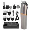 6in 1 Electric Hair Clipper Trimmer Portable Hair Cutting Machine Styling Tool USB Charging