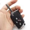 Compatible with Volkswagen 4-Button Golf 7, Lamando, Skoda, Sagitar Folding Key Shell (HU66/HU162).