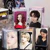 Transparent Plastic Card Storage Box 3 inch Kpop Idol Photocards Storage Case Desktop Organizer Classification Box Stationery