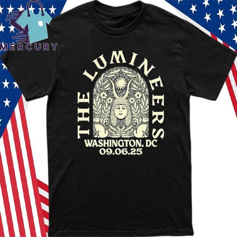 The Lumineers Nationals Park Sept 6 2025 T-Shirt Unisex T-Shirt S
