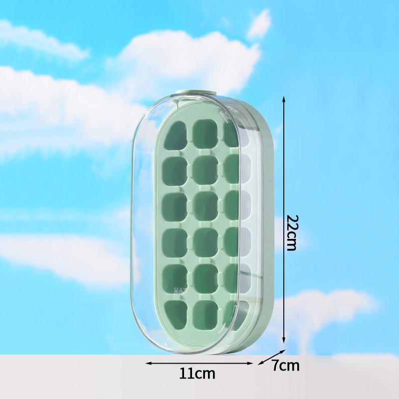 15/28/30 Grids One Click Press Ice Tray Pressing Ice Cube Making Mold Home Kitchen Bar Ice Box Mold Case Summer Cold Juice Maker