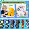 1/3Pcs Fidget Pad Game Controller Toys for Kids Birthday Party Favors Anxiety Stress Relief Adult Gifts Christmas Goodie Fillers