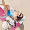 Classic Anime Super Sonico Microfiber Printed Beach Towel Mountain Climbing Yoga Beach Swimming Running Absorbent Soft Towel