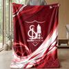 Sevilla FC Soft Flannel Fleece Blanket Lightweight Cozy Warm Throw Blanket For Sofa Bed Home Decor