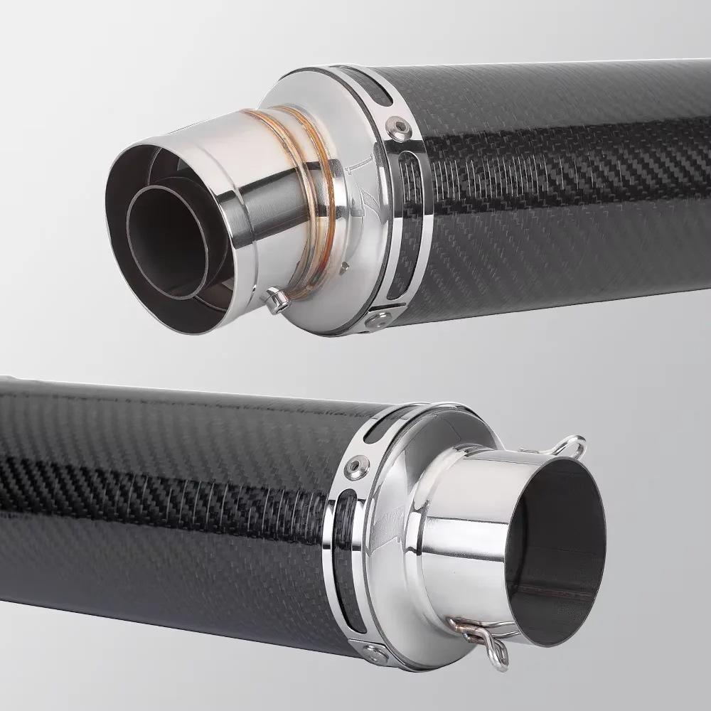 Universal 60mm Tail Section Exhaust for MT09, CBR500R, Z900 - C29 Small Cannon Elbow