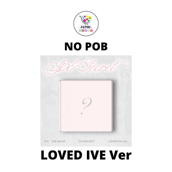 

Выберите POB LOVED IVE Ver. Лимитированное издание 4-го мини-альбома IVE IVE SECRET No POB