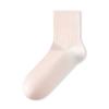 Silk Stockings for Children, Summer Lightweight Model, Ice-silk with Cooling Effect, Mesh Pattern, Breathable, Pure Color, Mid-calf Length Socks